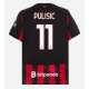 AC Milan Christian Pulisic #11 Hemma matchtröja 2025-26 Kortärmad Billigt